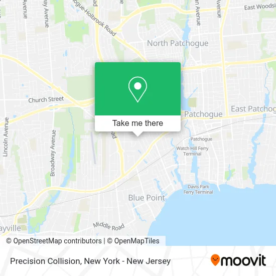 Precision Collision map