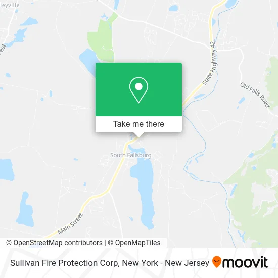 Sullivan Fire Protection Corp map