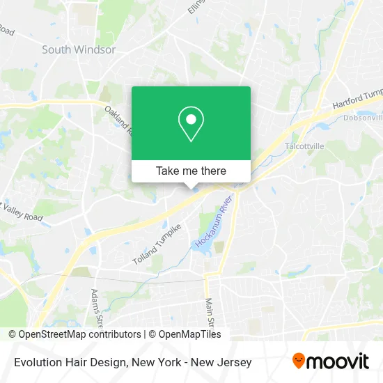 Evolution Hair Design map