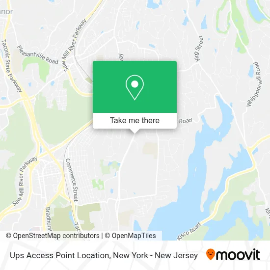 Ups Access Point Location map
