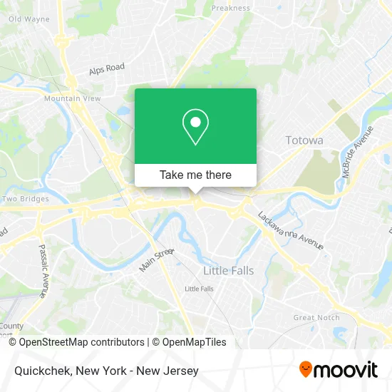 Quickchek map