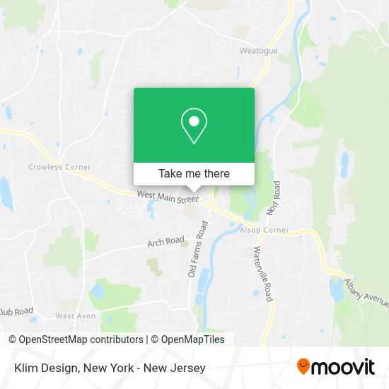 Klim Design map
