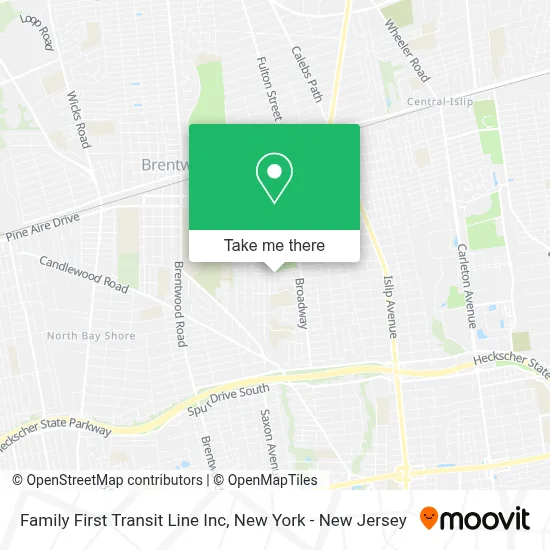 Family First Transit Line Inc map