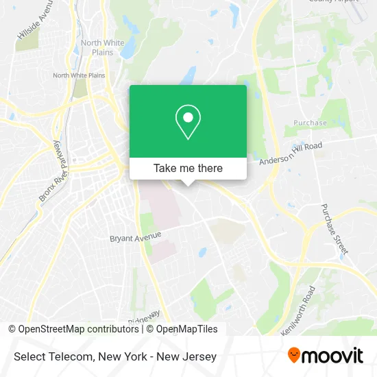Select Telecom map