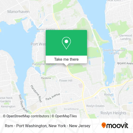Rsm - Port Washington map