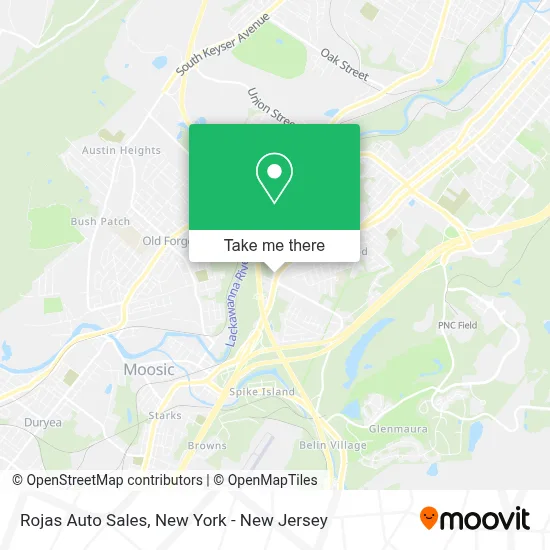 Rojas Auto Sales map