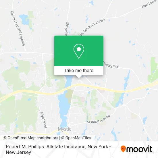 Robert M. Phillips: Allstate Insurance map