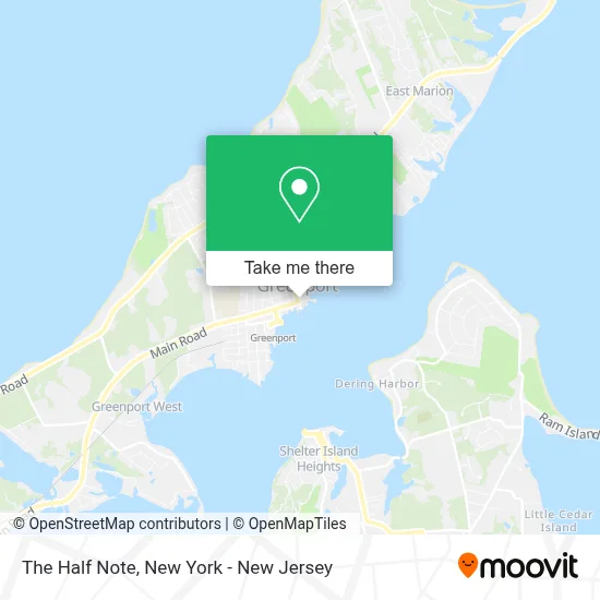 The Half Note map