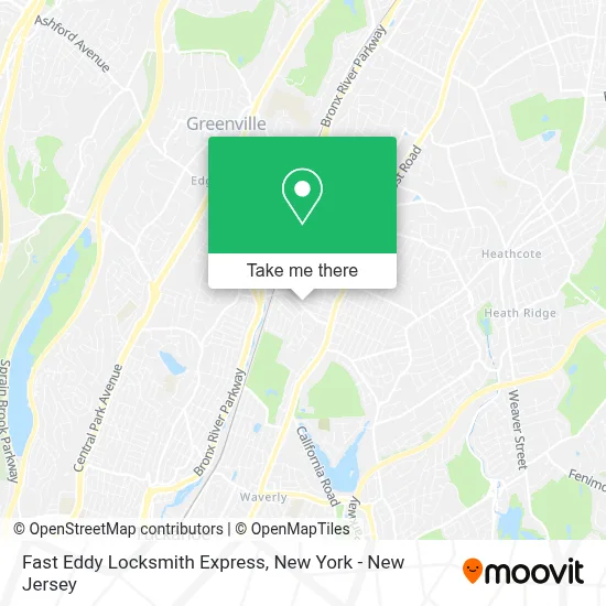 Fast Eddy Locksmith Express map