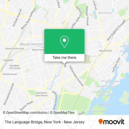 The Language Bridge map
