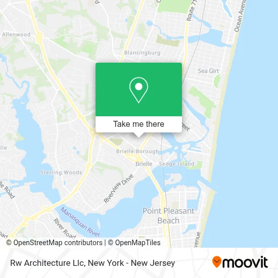 Rw Architecture Llc map