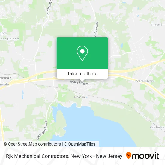 Rjk Mechanical Contractors map