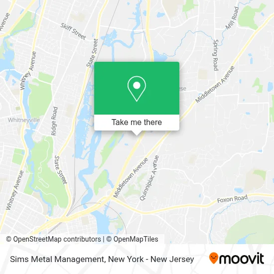 Sims Metal Management map