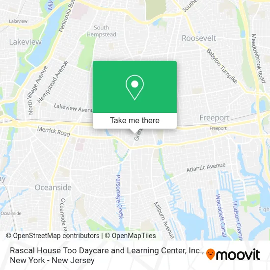 Rascal House Too Daycare and Learning Center, Inc. map
