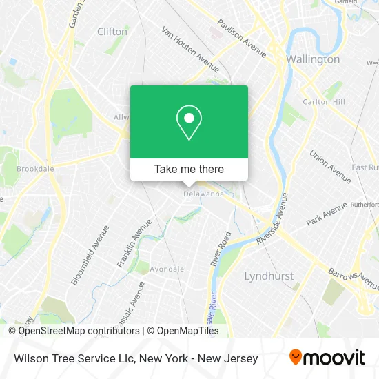 Wilson Tree Service Llc map