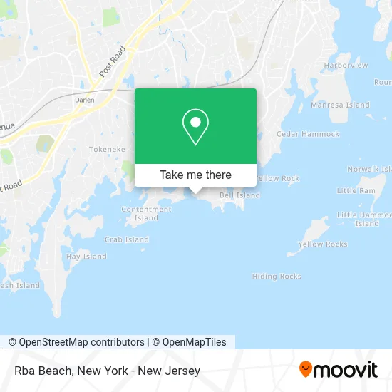Rba Beach map