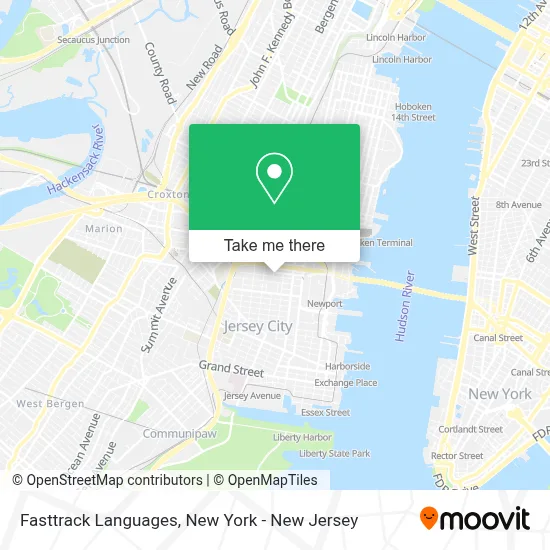 Fasttrack Languages map