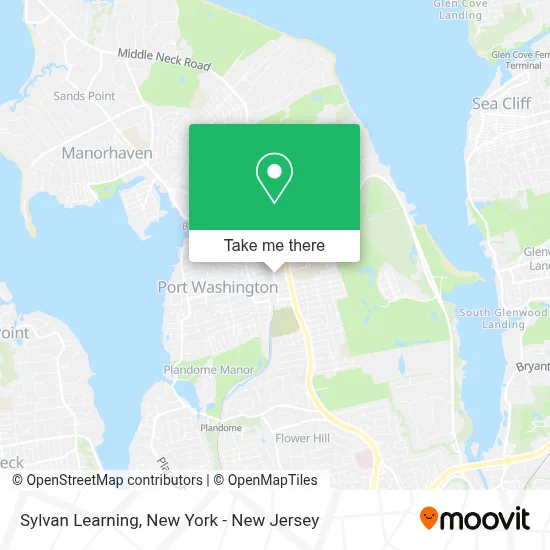 Sylvan Learning map