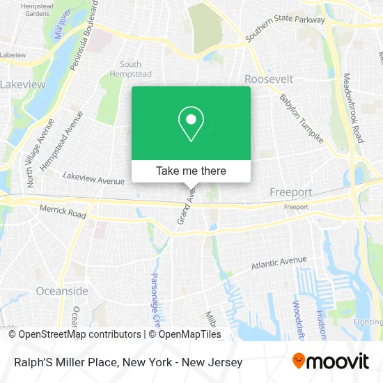 Ralph’S Miller Place map