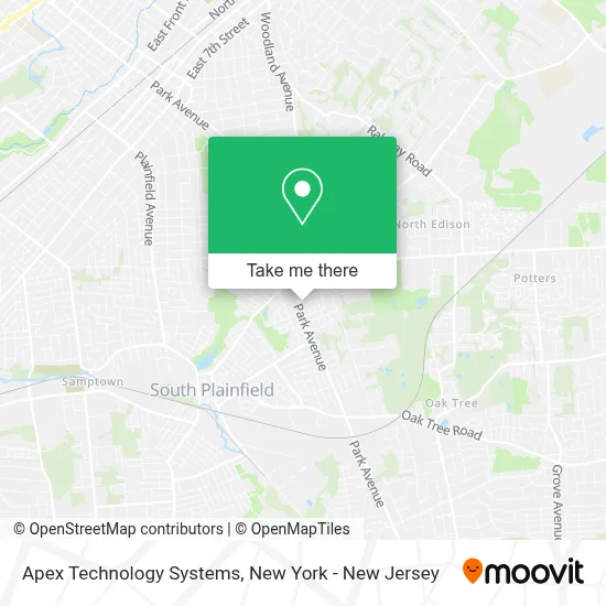 Apex Technology Systems map