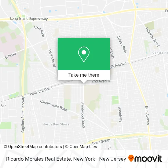 Ricardo Morales Real Estate map