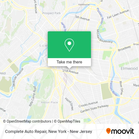 Complete Auto Repair map