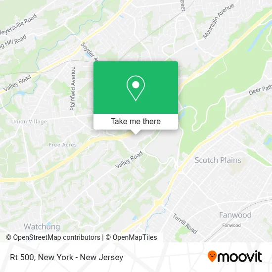 Rt 500 map