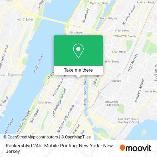 Ruckersblvd 24hr Mobile Printing map