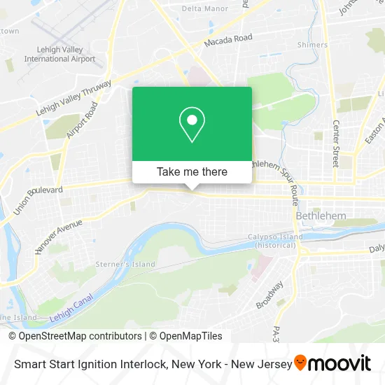 Smart Start Ignition Interlock map