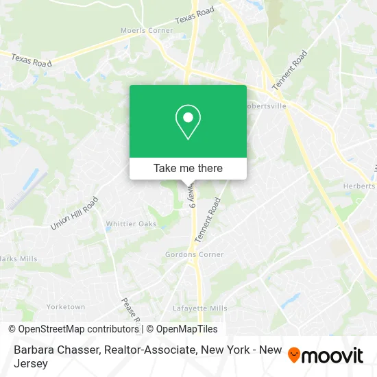 Barbara Chasser, Realtor-Associate map