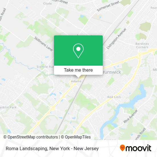 Roma Landscaping map