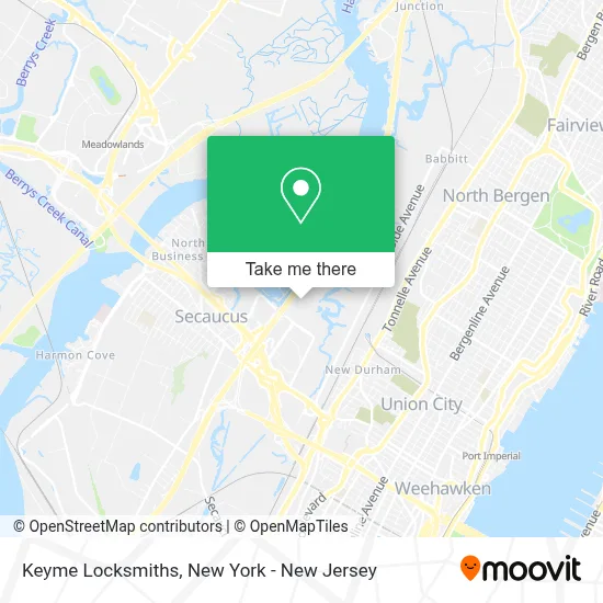 Keyme Locksmiths map