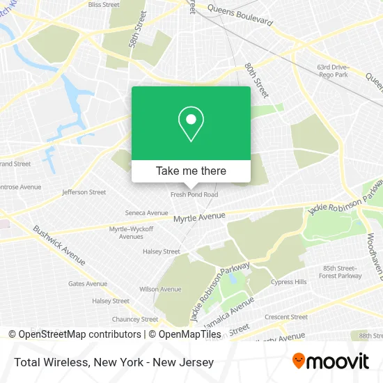 Total Wireless map