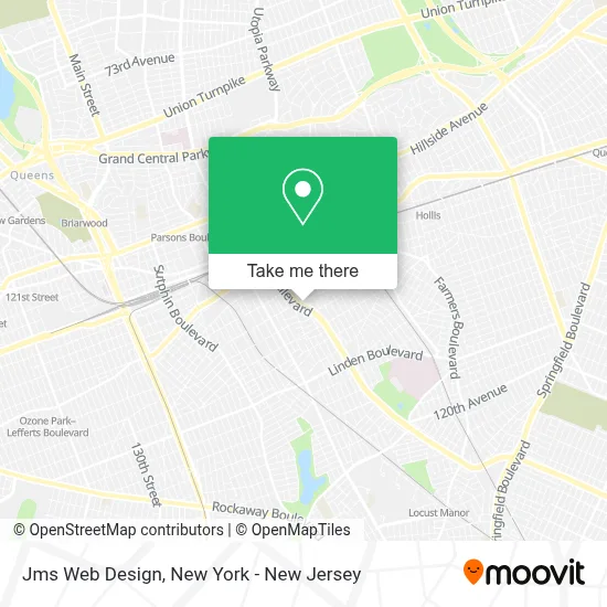 Jms Web Design map