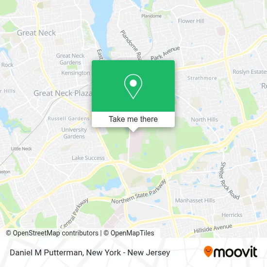 Daniel M Putterman map