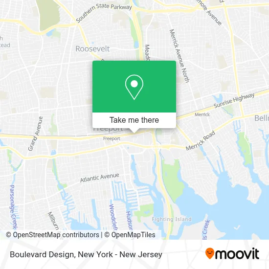Boulevard Design map