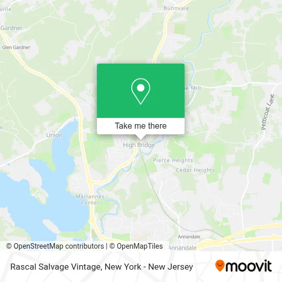 Rascal Salvage Vintage map