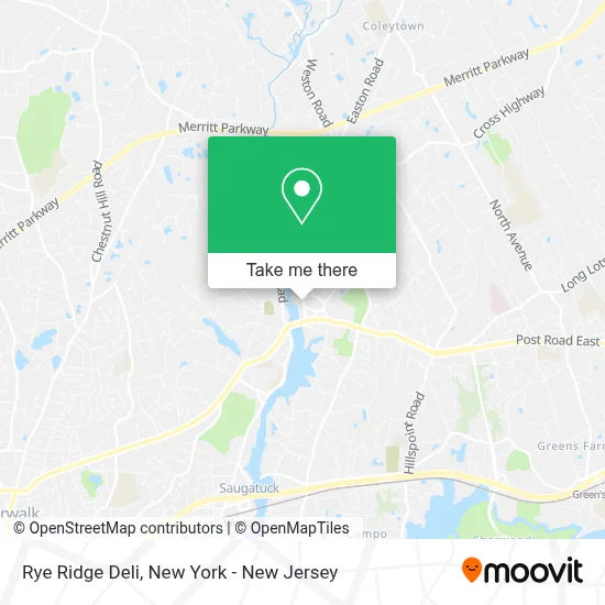 Rye Ridge Deli map