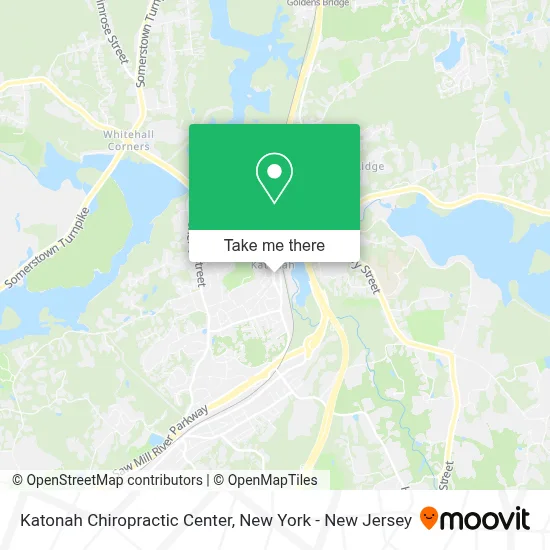 Katonah Chiropractic Center map