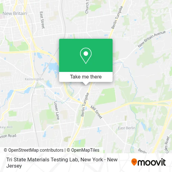 Tri State Materials Testing Lab map