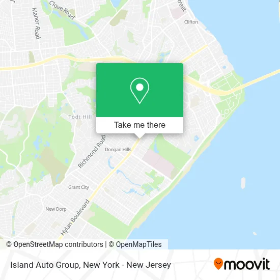 Island Auto Group map