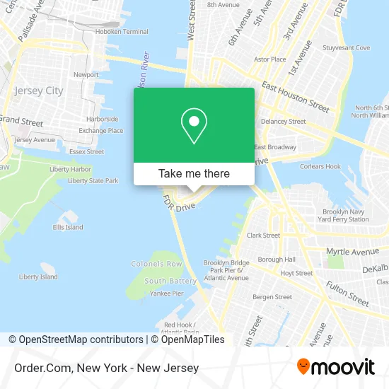 Order.Com map