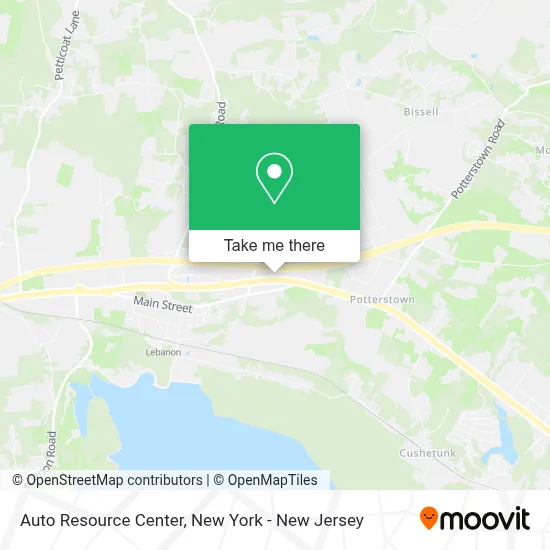 Auto Resource Center map