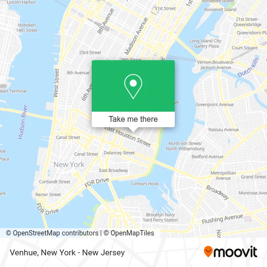 Venhue map