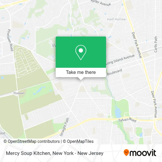 Mercy Soup Kitchen map