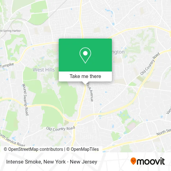 Intense Smoke map