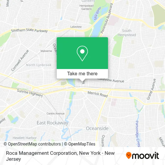 Roca Management Corporation map
