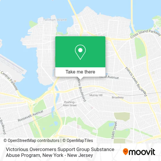 Victorious Overcomers Support Group Substance Abuse Program map