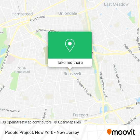 People Project map