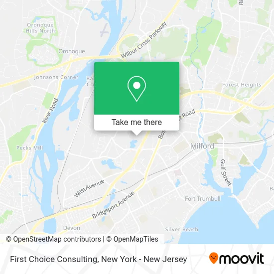 First Choice Consulting map